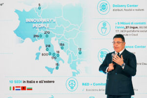 Antonio Giacomini at Innovaway's 25th Anniversary